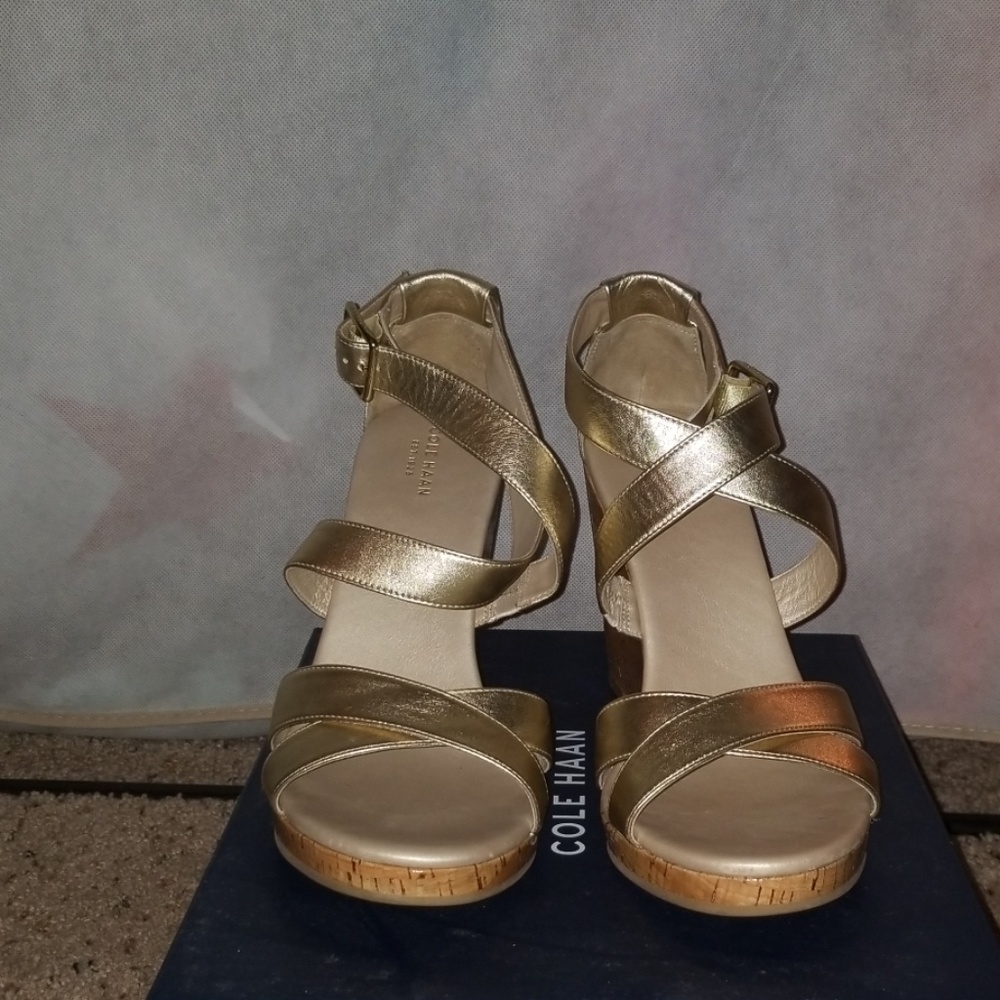Cole Haan wedge sandals